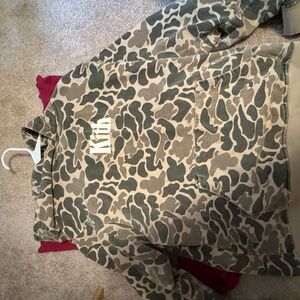 Kith camo hoodie